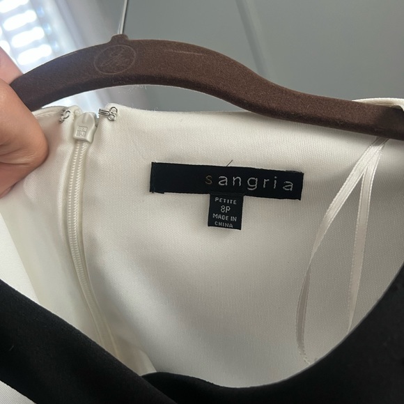 Pink formal dress! Only worn once size 8P - Picture 3 of 3